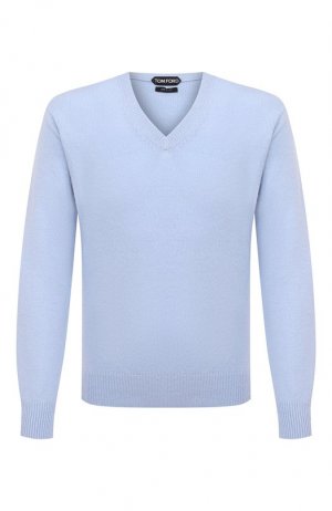 Кашемировый свитер Tom Ford. Цвет: голубой