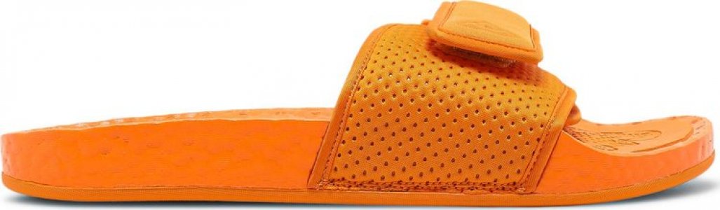 Сандалии Pharrell x Boost Slides 'Bright Orange', оранжевый Adidas