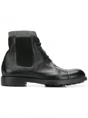 Ботинки на шнуровке Moreschi. Цвет: черный