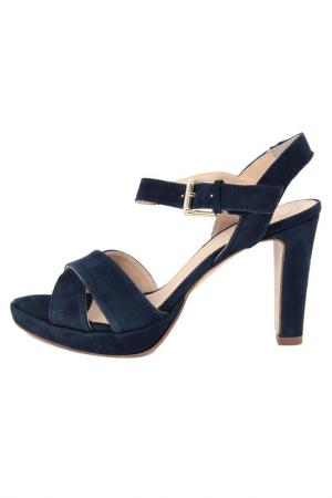 High heels sandals GIANNI GREGORI. Цвет: blue