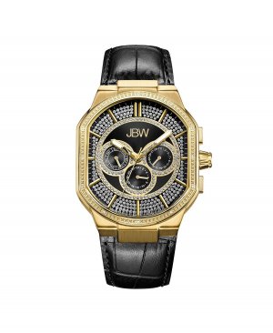 Мужские часы Orion Diamond (1/8 карата) из нержавеющей стали с золотым покрытием 18 карат Jbw