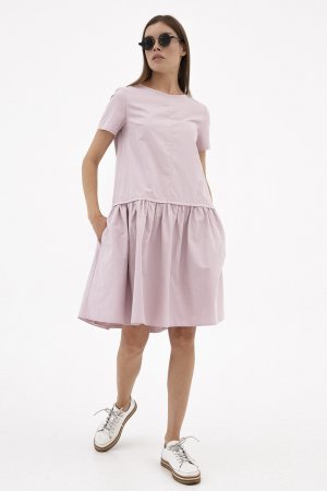 Платье MARI-LINE. Цвет: розовый