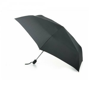 Мини-зонт , черный FULTON. Цвет: черный