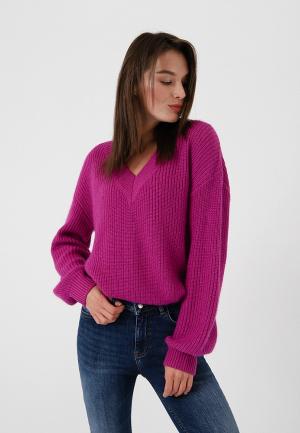 Пуловер Lime. Цвет: розовый