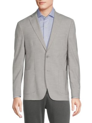 Текстурированный пиджак , цвет Pearl Grey Michael Kors