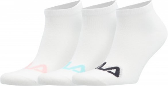 Носки для девочек , 3 пары, размер 25-27 FILA. Цвет: белый
