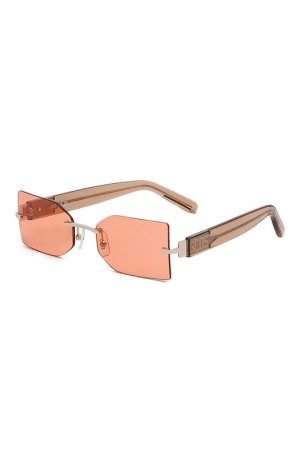 Солнцезащитные очки GCDS. Цвет: оранжевый