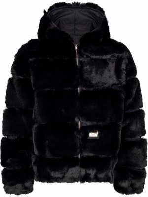 X WTAPS faux-fur jacket FW21 Supreme. Цвет: черный