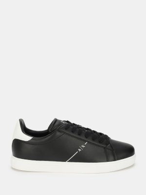 Кеды Armani Exchange. Цвет: черный