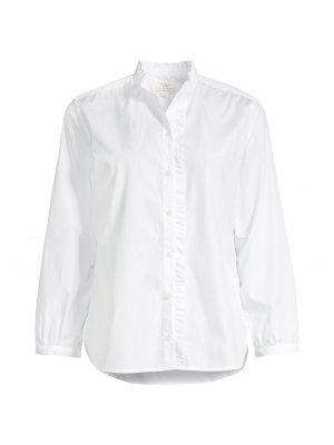 Хлопковая рубашка Henea с оборками, белый Birds of Paradis