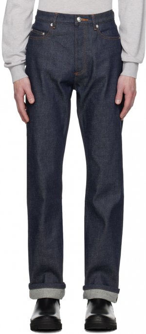 Стандартные джинсы цвета индиго A.P.C.