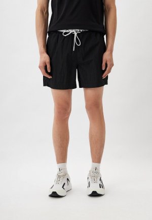 Шорты спортивные Calvin Klein Performance WO - WOVEN SHORT 5 INSEAM. Цвет: черный