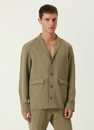 Зеленый пиджак Calvin Klein