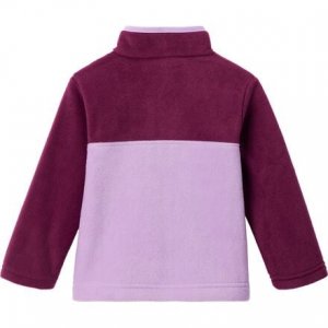 Флисовый пуловер Steens Mountain на кнопке 1/4 — для малышей , цвет Gumdrop/Marionberry Columbia