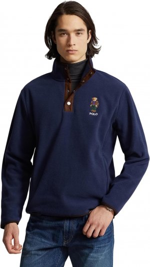 Флисовый пуловер Polo Bear , цвет Cruise Navy Heritage Ralph Lauren