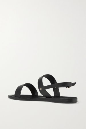 Сандалии Clio из кожи, черный Ancient Greek Sandals