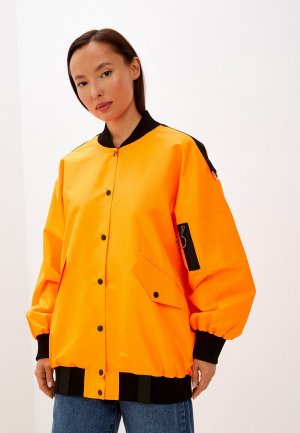 Куртка Malaeva. Цвет: оранжевый