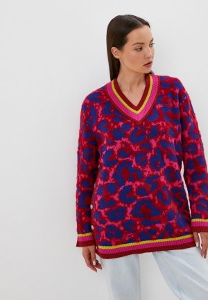 Пуловер Silvian Heach. Цвет: разноцветный