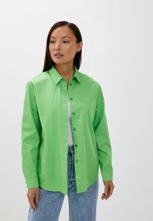 Рубашка Belucci. Цвет: зеленый