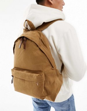 Светло-коричневый вельветовый рюкзак с логотипом Polo Ralph Lauren