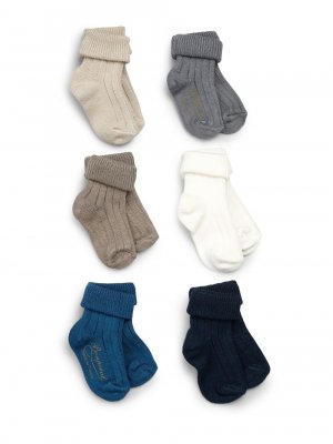 Детские носки из хлопка, семь пар , разноцветный Bonpoint