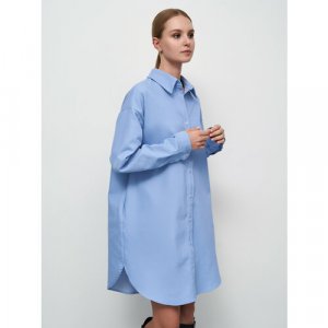 Платье , размер ONESIZE, голубой MirrorStore. Цвет: голубой