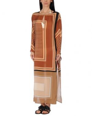 Пляжное платье SEKLI. Цвет: коричневый
