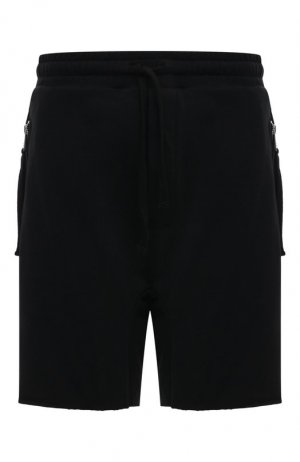Хлопковые шорты Thom Krom. Цвет: чёрный
