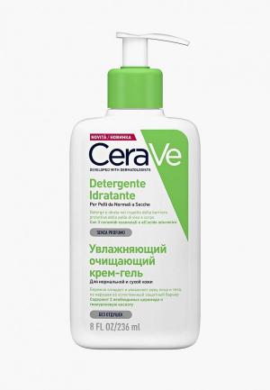 Гель для умывания CeraVe увлажняющий очищающий, нормальной и сухой кожи лица тела, 236 мл. Цвет: прозрачный