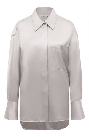 Рубашка Trussardi. Цвет: серый