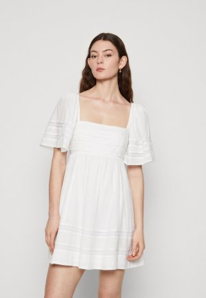 Повседневное платье MINI DRESS , цвет brilliant white Abercrombie & Fitch