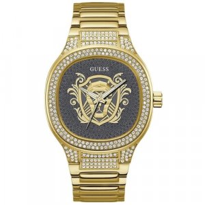 Наручные часы GUESS Trend Kingdom GW0565G1, черный. Цвет: черный/черный-золотой
