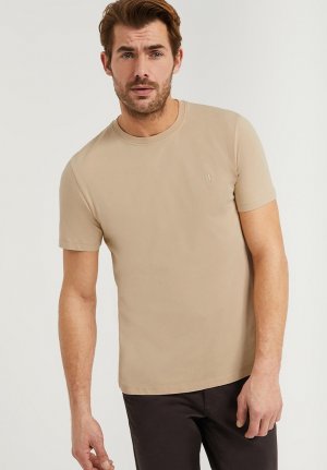 Базовая футболка Short Sleeve Rigby Go , цвет sand Polo Club
