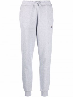 Спортивные брюки с кулиской Vivienne Westwood. Цвет: серый