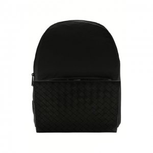Комбинированный рюкзак Bottega Veneta. Цвет: чёрный