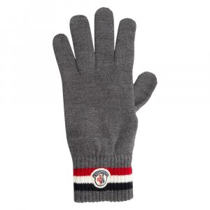 Перчатки Tricolore Band Logo, серый Moncler
