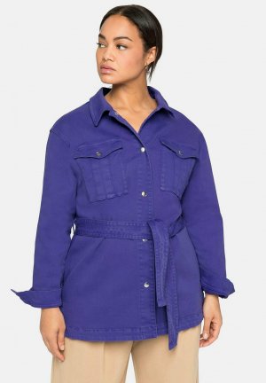 Джинсовая куртка , фиолетовый Sheego