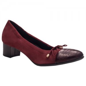 Туфли-перчатки , размер 39, бордовый Valleverde. Цвет: красный