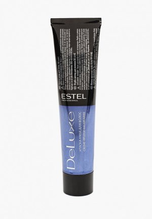 Краска для волос Estel DE LUXE окрашивания PROFESSIONAL, 10/61 светлый блондин фиолетово-пепельный, 60 мл. Цвет: белый