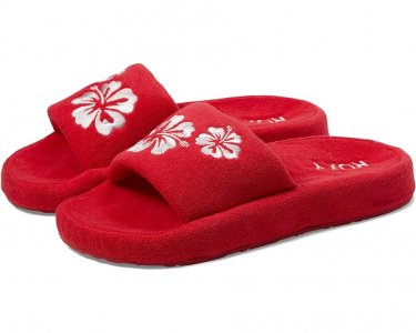 Сандалии Slippy Terry Cloth Sandals, красный Roxy