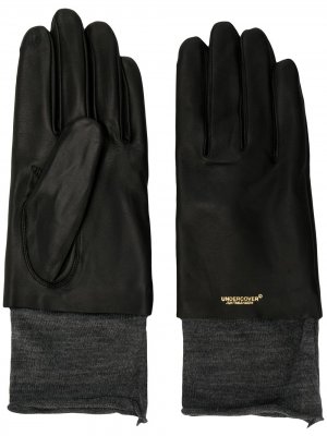 Многослойные перчатки Undercover. Цвет: черный