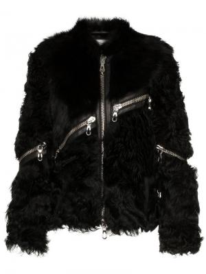 Укороченное пальто Beau Souci. Цвет: черный