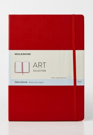 Блокнот Moleskine ART SKETCHBOOK. Цвет: красный