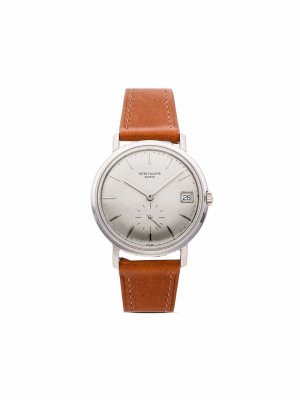 Наручные часы Calatrava Vintage pre-owned 35 мм Patek Philippe. Цвет: серебристый