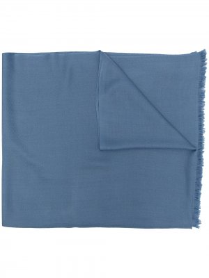 Легкий кашемировый шарф N.Peal. Цвет: синий