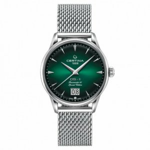 Наручные часы Certina, зеленый CERTINA. Цвет: зеленый