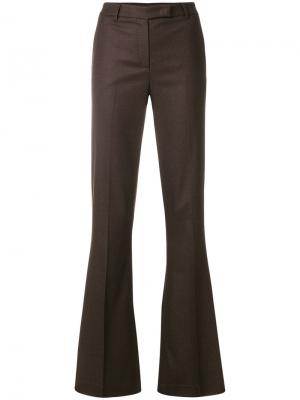 Широкие брюки Ql2. Цвет: коричневый