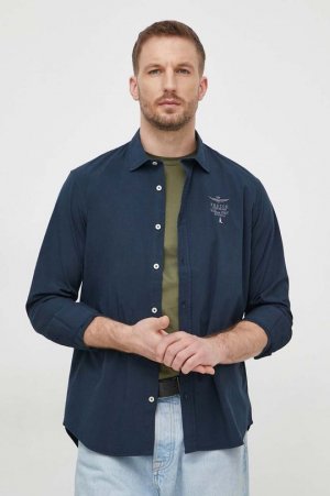 Рубашка , темно-синий Aeronautica Militare