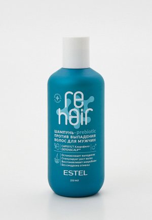 Шампунь Estel - prebiotic REHAIR против выпадения волос для мужчин, 250 мл.. Цвет: прозрачный