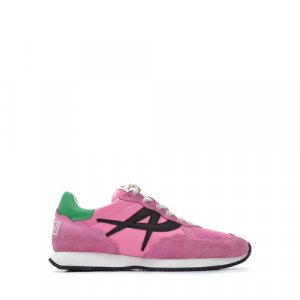 Кроссовки , размер 36, розовый, зеленый ASH. Цвет: розовый/зеленый/розовый-зеленый